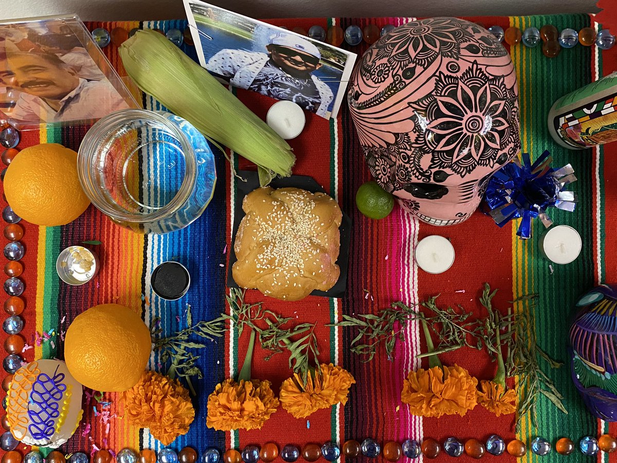 DIA DE LOS MUERTOS EVENT! El Altar is located in GH 229. We’re starting an informative Dia Del Los Muertos event right now ! Stop by for conchas and champurado ☕️