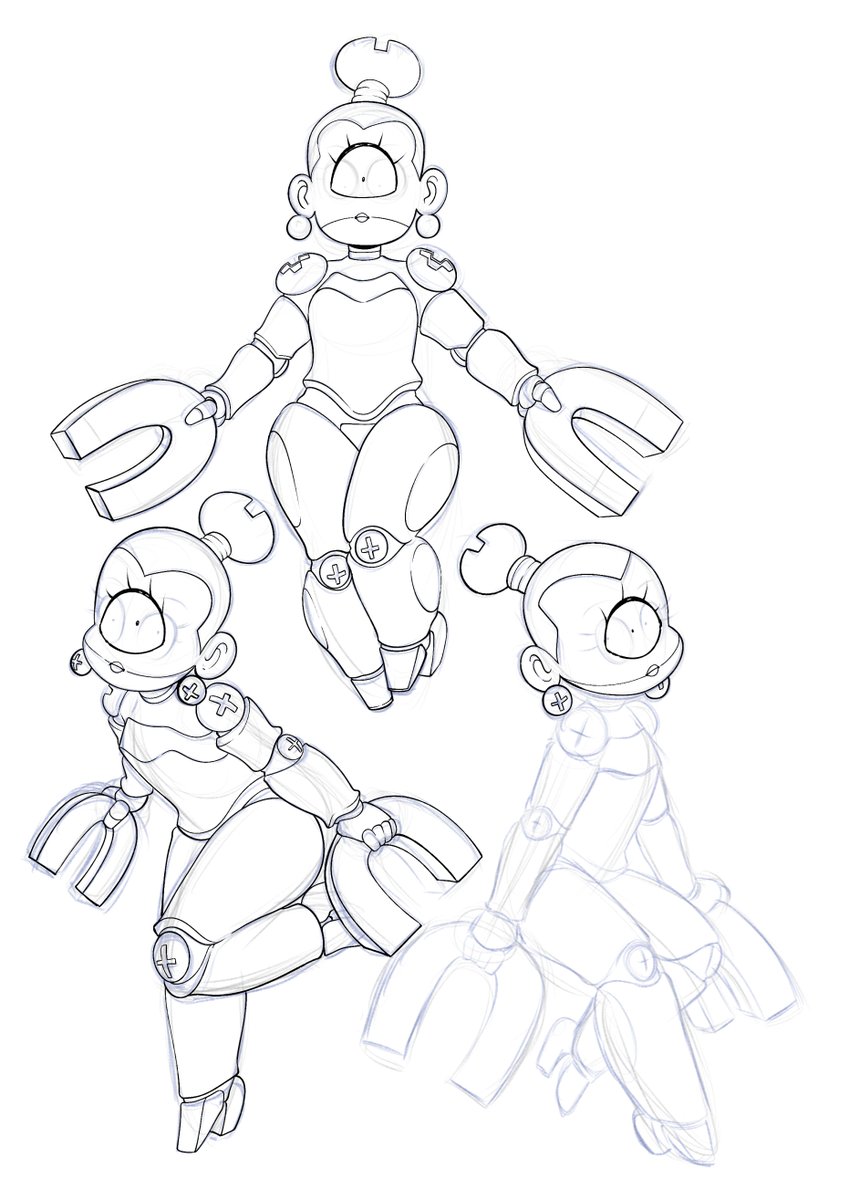 [WIP] Magneton Gijinka 
