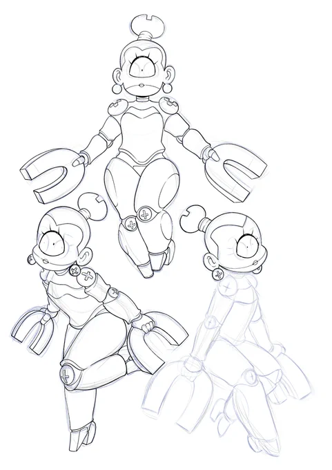 [WIP] Magneton Gijinka 