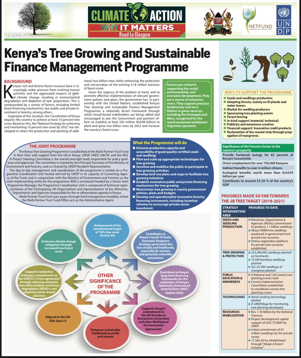 To find out more about what #COP26 means for #Africa + what countries like #Kenya are doing to support a just and gradual transition to green economies, read this article co-signed by H.E. @Kiptoock <a href="/Environment_Ke/">Ministry of Environment, Climate Change & Forestry</a> &amp; <a href="/Walidbadawi/">Walid Badawi</a> <a href="/UNDPKenya/">UNDP Kenya</a> 
 #ClimateEmergency #ClimateActionNow