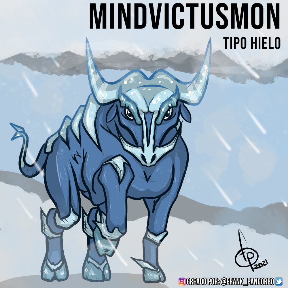 Frank_Pancorbo's tweet image. Trae vientos helados, es el Pokémon de @MindInvictus !
👉 MINDVICTUSMON
👉TIPO Hielo