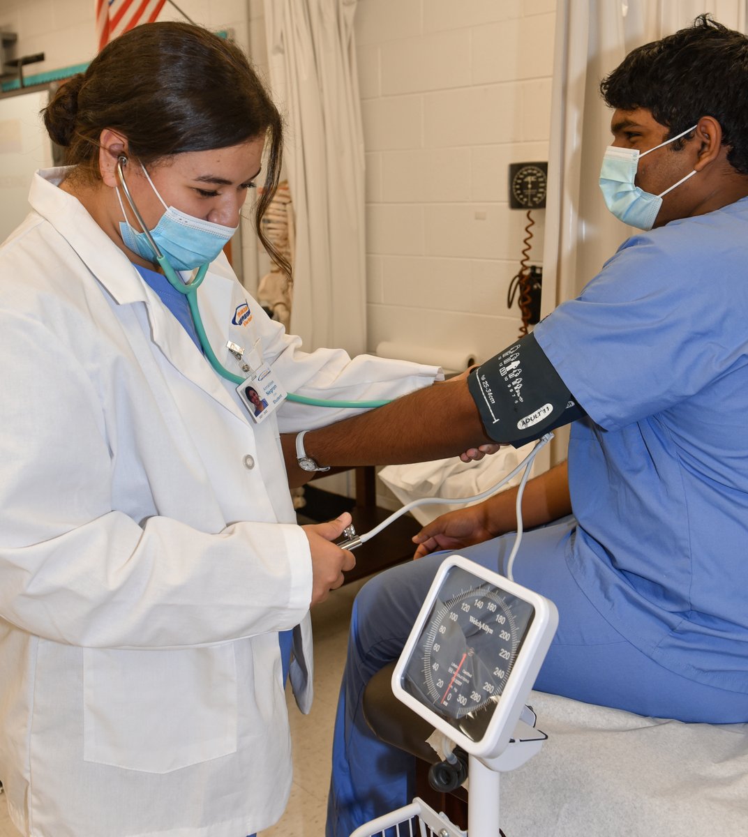 ESBOCES's tweet photo. According to @AACNursing, enrollment in nursing programs has risen, a trend seen in our CTE Health Science Programs. #NurseAssisting students at #WardTechCenter, and #ClinicalMedicalAssisting students at #MillikenTechCenter, completed PPE training and began vital signs training. https://t.co/Zlro8lwYsE
