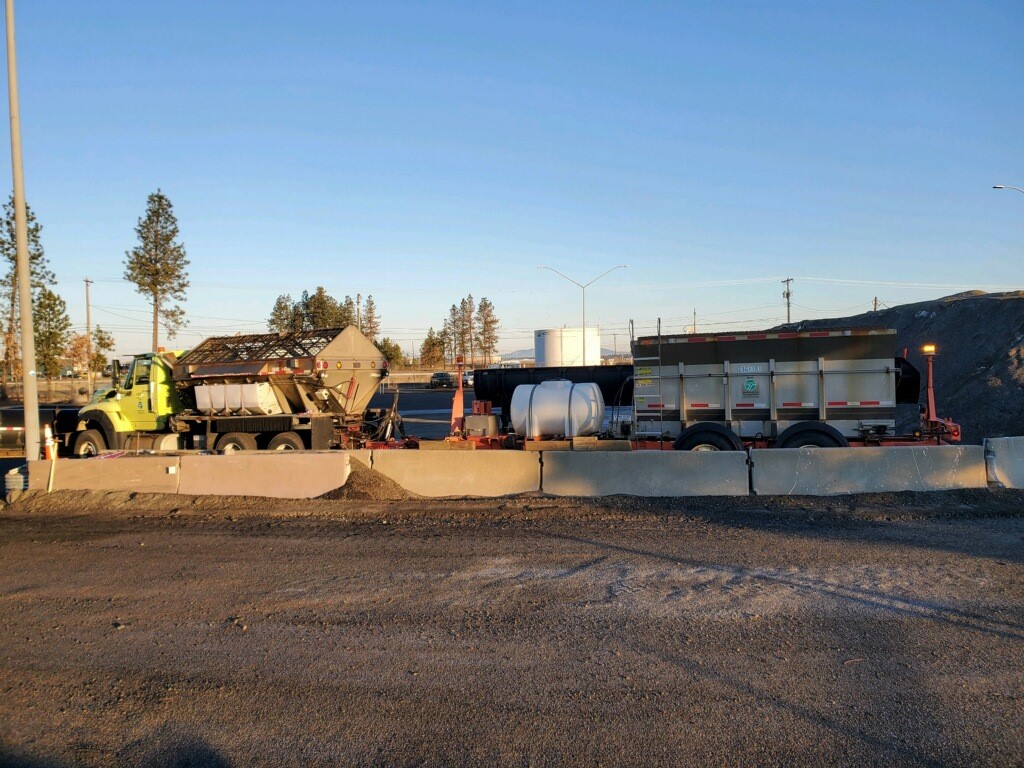 WSDOT_East's tweet photo. Our "OG" Tow Plow nicknamed, Plowie McPlow Plow, is hooked up to its truck, calibrated and ready for winter weather! This week and next, crews will be Tow Plow training around the Spokane area, so be on the lookout for Plowie McPlow Plow, The Big Leplowski and Sir Plows-A-Lot! https://t.co/PnyidPk0c8
