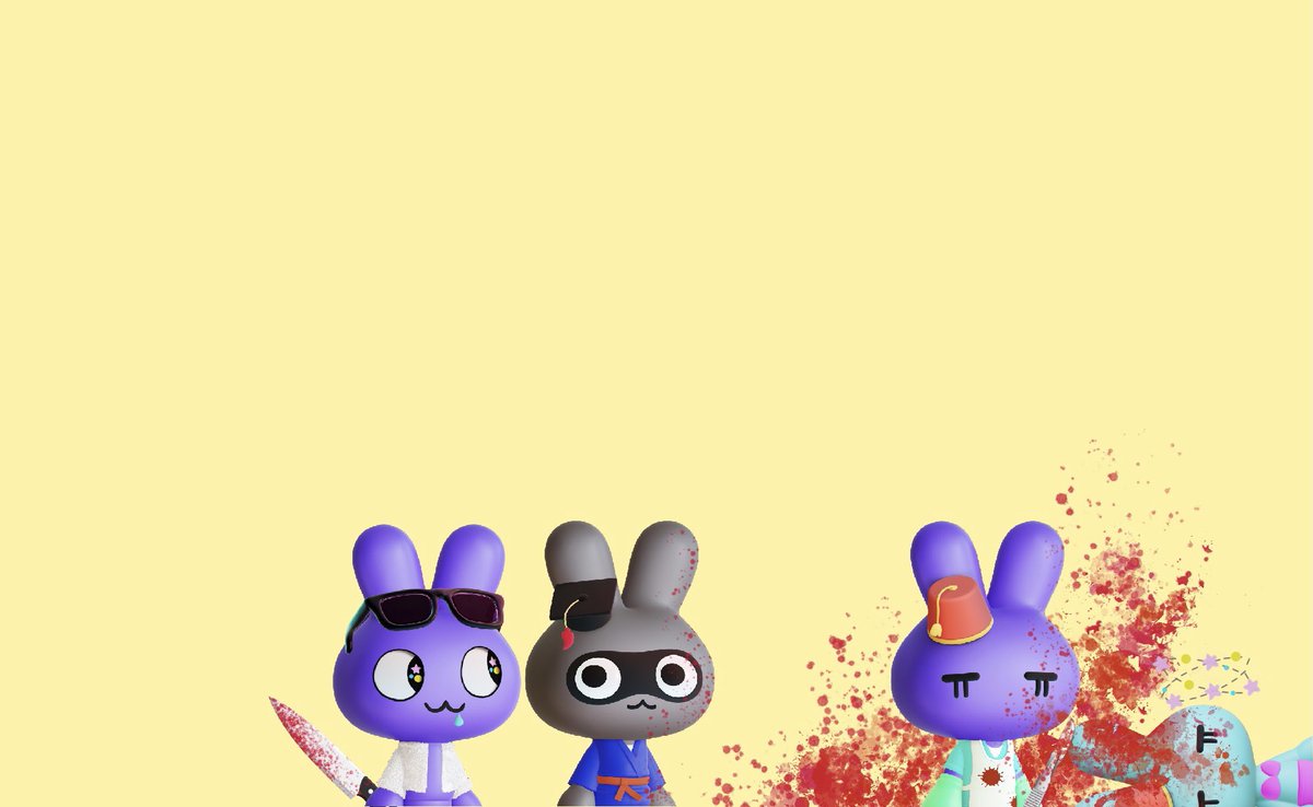 t_skribbles's tweet photo. Here is my entry in the @PancakeSwap #BannerOff ๐ฐ Thereโs been a murder amongst @The_Russ_ #PancakeSquad bunnies ๐คญ๐๐ช๐ฉธ https://t.co/cJKE4iFvEo