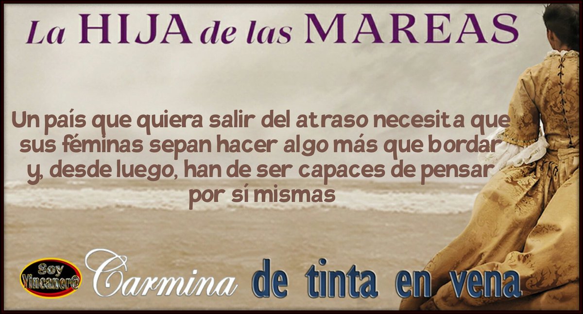Soy fan de Francisco, y tanto que han de ser capaces de pensar por sí mismas y sobre todo tener libertad de pensamiento y expresión, ue de ambas carecían entonces #LaHijaDeLasMareas @psanchezvicente <a href="/RocaEditorial/">Roca Editorial</a> #SoyYincanera <a href="/Ana_Kayena/">Kayena</a> <a href="/IslaMilPalabras/">LaIslaMilPalabras</a> <a href="/Librosxdoquier/">Librospordoquier</a>
