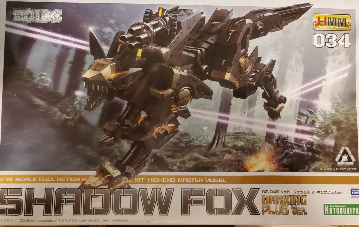 ArctodusA's tweet image. Next build will be the Shadow Fox from Zoids:Genesis.
#Zoids #ZoidsGenesis #ShadowFox
#Fox