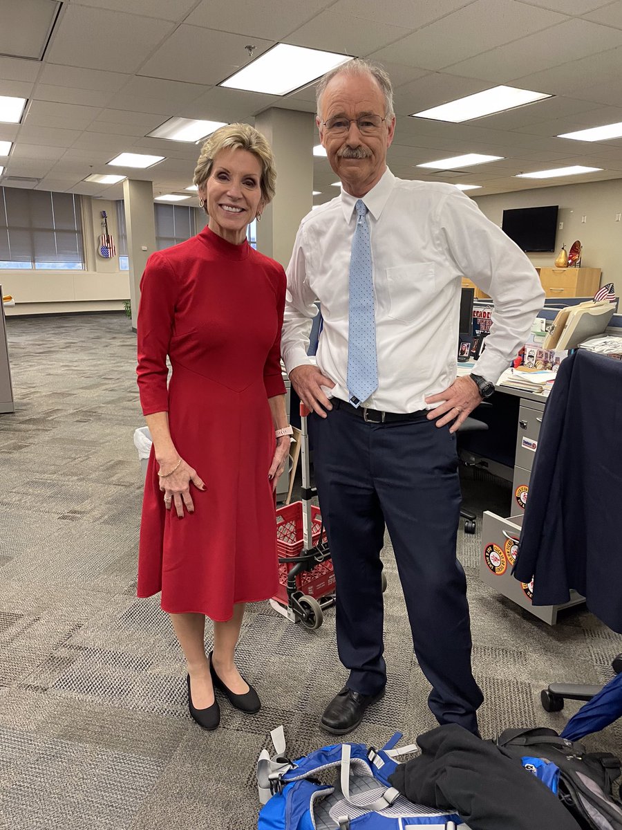 So thankful to have the support of my great WHIO-TV colleagues led by Cheryl McHenry and James Brown as I move to retirement. Cheryl has a story about my 33 years at the station coming up at 5 pm today.