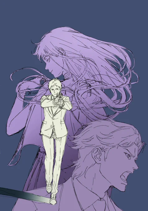ラフ

最近忙しすぎて趣味絵を1枚も描けてなかったのですがちょっとだけ時間ができたのでハサウェイ🎃描いてます。今日はもう寝ますがそのうち塗りまで仕上げたい

今月はめちゃくちゃ力入れた話数が1つ放送されるので緊張してます… 