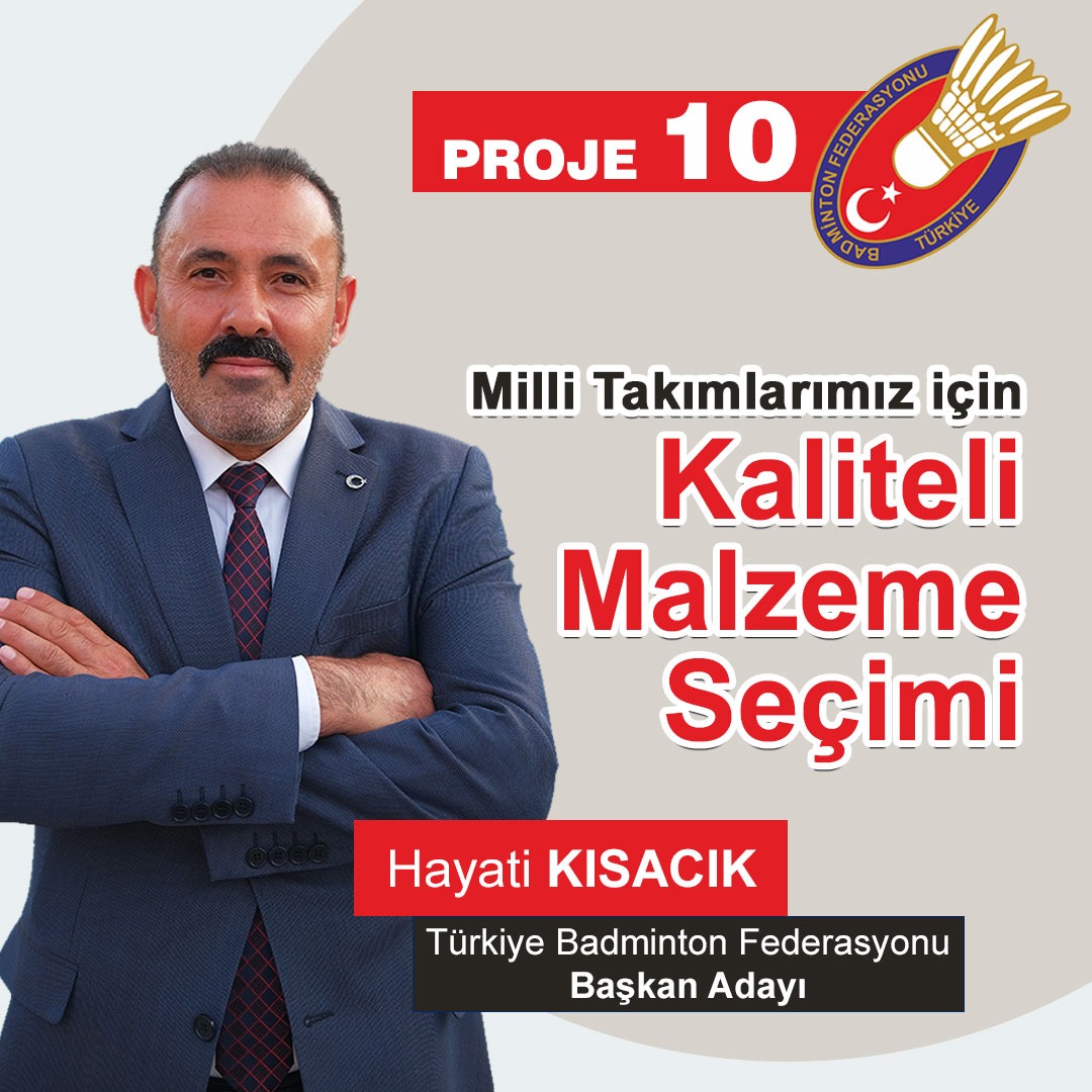 Ülkemizde Badmintonun hak ettiği değerlere ulaşabilmesi için 

#BadmintonaHayatiÇözüm