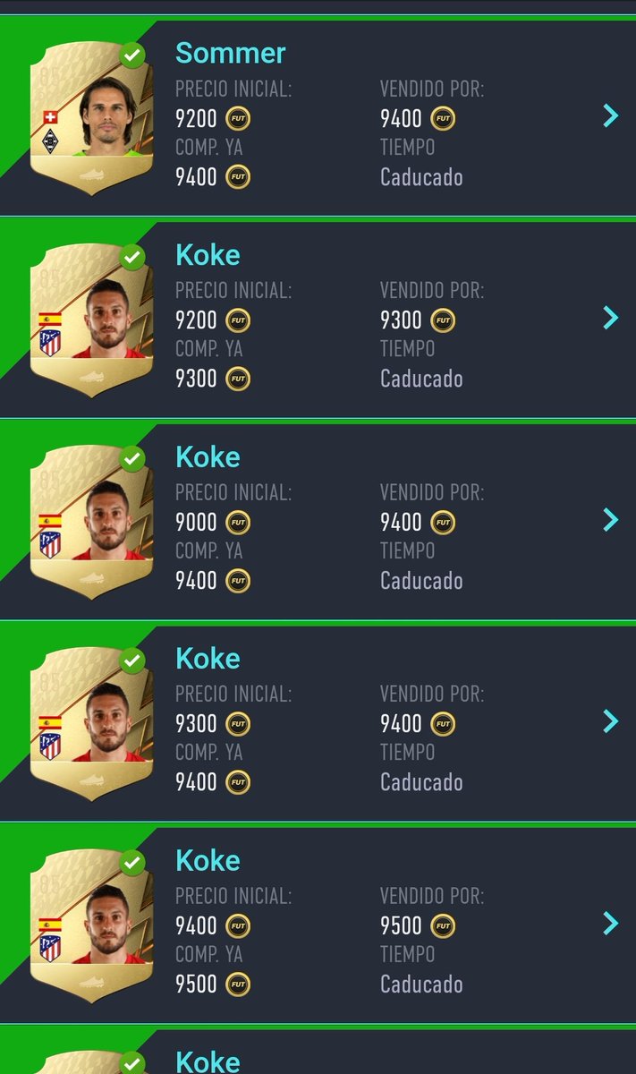 chsolez7's tweet photo. Ayer no podía dormir y me puse a invertir en medias 85 a las 4 de mañana. Todas compradas ~4.2k (algunas a 2.5k incluso). #CryptoFifa @GonzaleteMS https://t.co/gYoI1PQIhG
