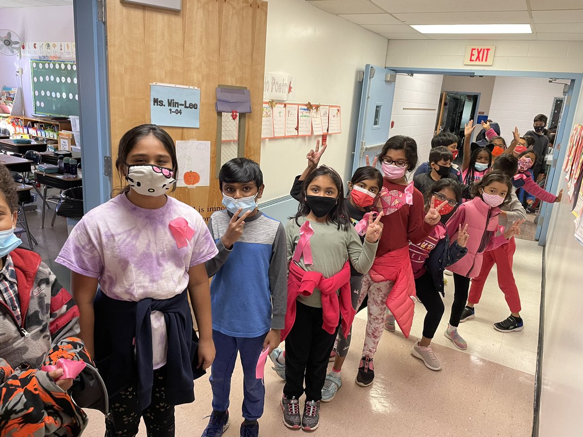 MLKs Annual Breast Cancer Awareness Walk.. such a wonderful cause! 💗<a href="/mlk_elementary/">MLK Elementary School</a>