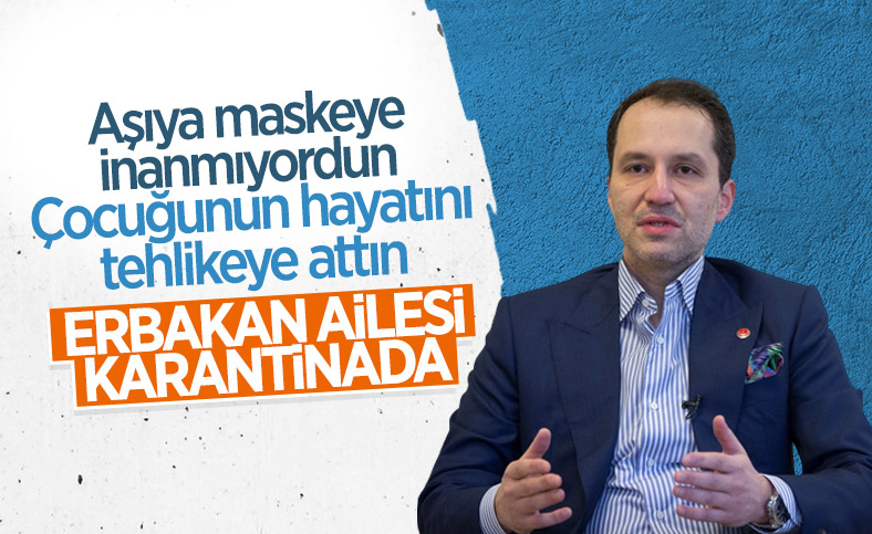 ensonhaber's tweet photo. Fatih Erbakan ailesiyle karantinaya girdi
https://t.co/zMHMaD8lxS https://t.co/tNADgZd93n
