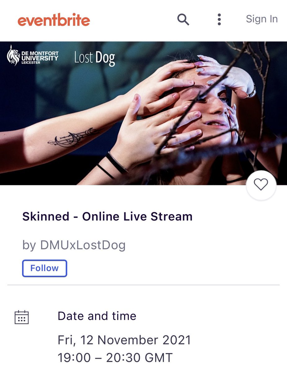 DMUxLostDog's tweet photo. Can’t make the performance dates? Don’t worry! We are so excited to announce that we now have an online streaming of our performance on Friday 12th November 🌊Eventbrite link here: https://t.co/B1xQeqtmHw @DMUPerfArts @lostdogdance #demontfortuniversity #dmu #performingarts https://t.co/hdk9deprro