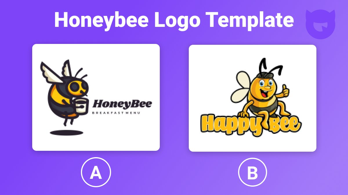 templatemonster's tweet photo. 🎯#logobattle is back!
Today we have two sweet bees!⠀
Honeybee Simple Mascot Logo by @ArtnivoraS  VS Happy Bee Logo Template by @stringlabscrtv 
A or B? Comment below!👇
Get more creative items in MonsterONE >> https://t.co/USYzZVBBWS
#webdesign #Logo #brandidentity #LogoDesign https://t.co/uGAmqmXKai