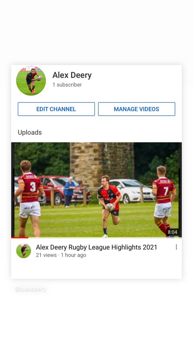 Alex Deery Rugby League Highlights 2021 youtu.be/s5Wc6ndvn4g via <a href="/YouTube/">YouTube</a>