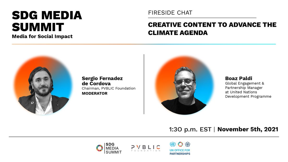 Learn how <a href="/UNDP/">UN Development</a> got a🦖inside the UN HQ during the 2021 #SDGMediaSummit!
PVLIC Foundation's, <a href="/sfdecordova/">Sergio A. Fernandez de Cordova de Veyga</a>  and UNDP's, <a href="/boazpaldi/">Boaz Paldi</a>, discuss some of the behind the scenes work that made the #DontChooseExtinction campaign possible.
Register &amp; learn more here:
pvblic.org/sdgmediasummit