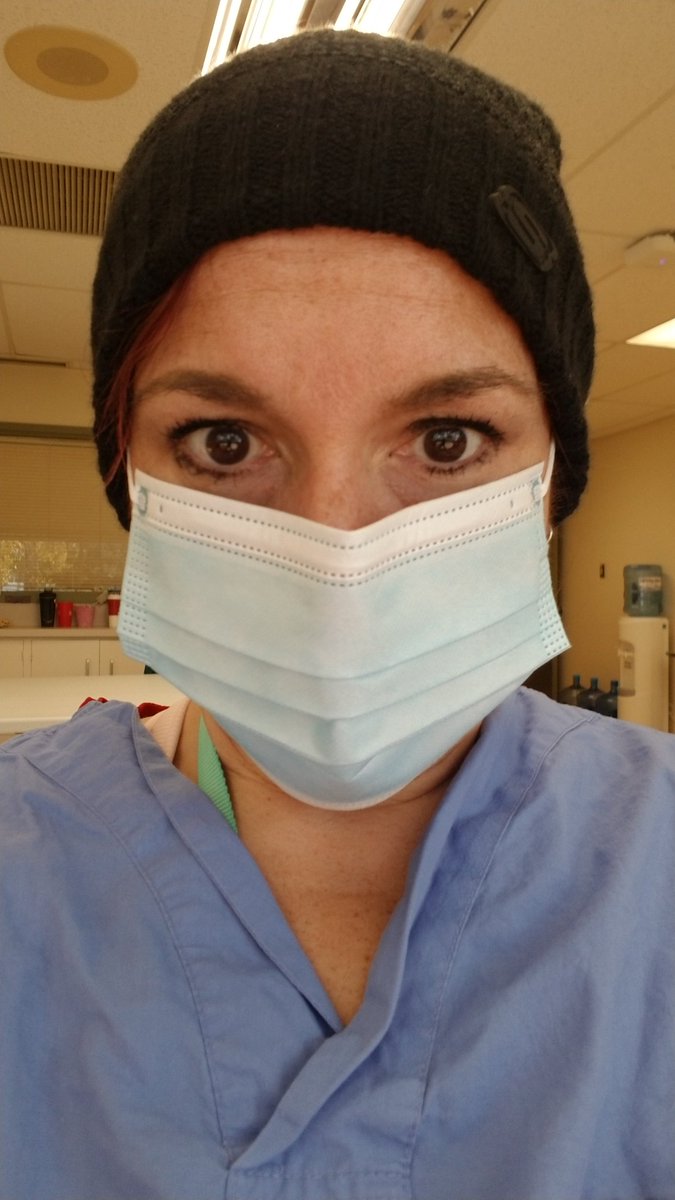 BCBawnee's tweet photo. Working outside today... which works out great since my scalp is still purple from my hair colouring. #toqueszn https://t.co/6LiT3lQCJd