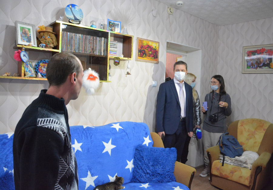 minsocium's tweet image. Пятеро подопечных психоневрологических интернатов Нижегородской области переехали на сопровождаемое проживание в специализированный жилой дом в Богородске Подробно minsocium.ru/index.php/news…