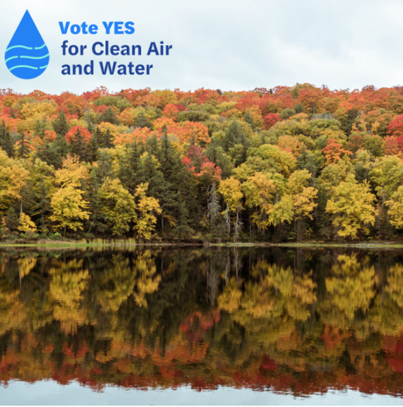 suncommon's tweet photo. New Yorkers: It's time to vote for clean air and clean water! Vote YES on Prop 2.
—
This would put every New Yorker’s right to "clean air and water and a healthful environment" on a par with free speech, worship, and assembly.
—
#VoteYesOnProp2 #ourairourwater https://t.co/qnHBCPJgj8