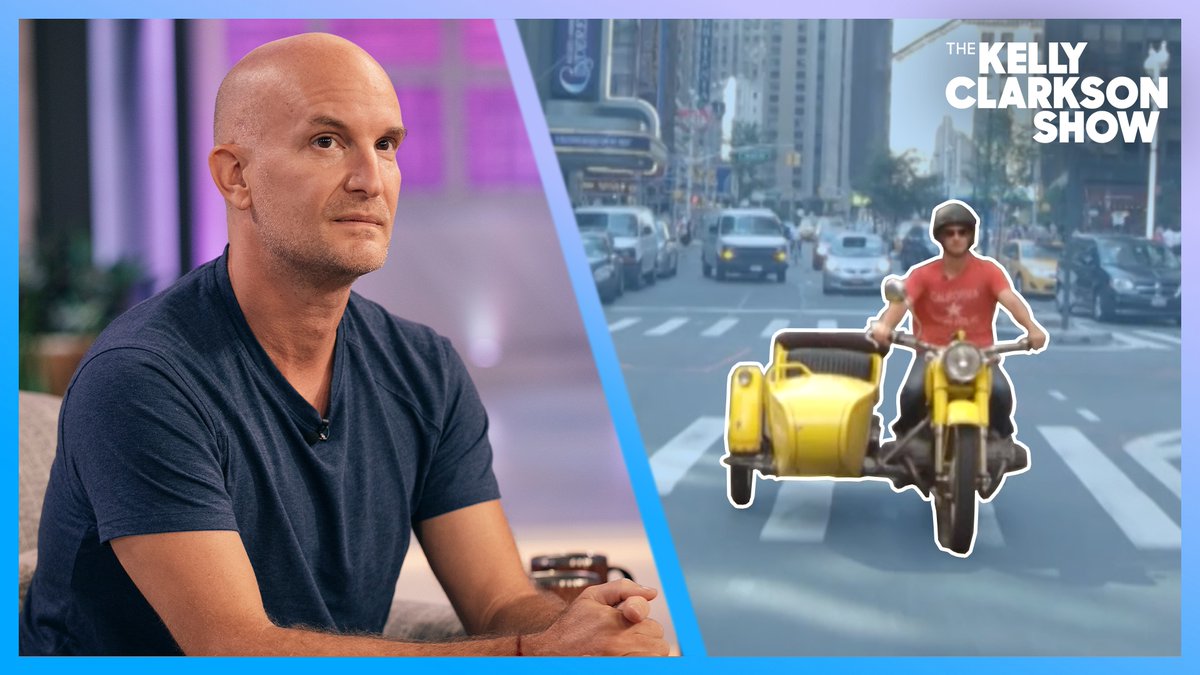 KellyClarksonTV's tweet photo. .@LeonLogothetis has traveled the world relying on the kindness of strangers as seen in #TheKindnessDiaries. Hear the amazing ripple effect his journey had for Karen, the founder of Code In Color 

WATCH: https://t.co/O9mUEA0BtM
#RadHumanHour https://t.co/WJLZrLfHS2