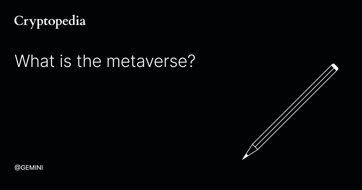 Gemini's tweet photo. 1/7 What is the metaverse?🧐Simply put, it's a virtual world built on blockchain tech where players can create an avatar, buy land, build experiences, import NFTs, and trade with other users. Gemini offers several metaverse tokens such as $CUBE, $MANA, $SAND, $AXS, $SLP &amp; $ENJ ⬇️ https://t.co/8Vcgi44kH8