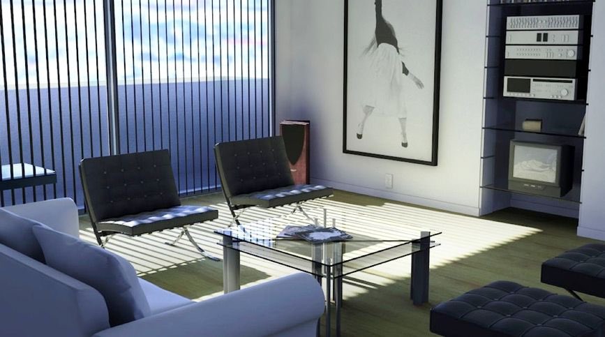 pradawestwood's tweet photo. patrick bateman’s nyc apartement https://t.co/n9lZu9mwtU
