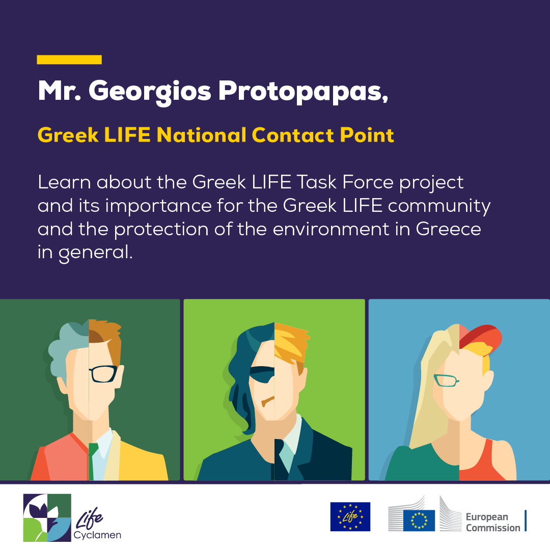 CyclamenProject's tweet photo. How important was the @LIFE_TaskForce for the GR LIFE community and for the protection of the #environment in GR? Join our LIFE Networking event this coming Wednesday 3/11 to find out! Register➡️https://t.co/VYEnN5ejXK #LIFEProgramme #LIFECyclamen https://t.co/DPyWg5qP8n