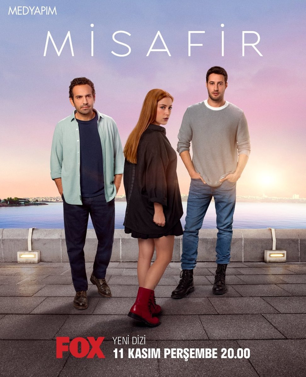 modolunayfandom's tweet photo. Ve #Misafir dizisinin afişi. 

Dizi 11 Kasım Perşembe Fox Tv ekranlarında olacak, kaçırmayın!

#OzanDolunay (@modolunay)
#HazalKaya (@HazalKaya110) #BuğraGülsoy (@BugraGulsoy) https://t.co/Cn2VubZOTD