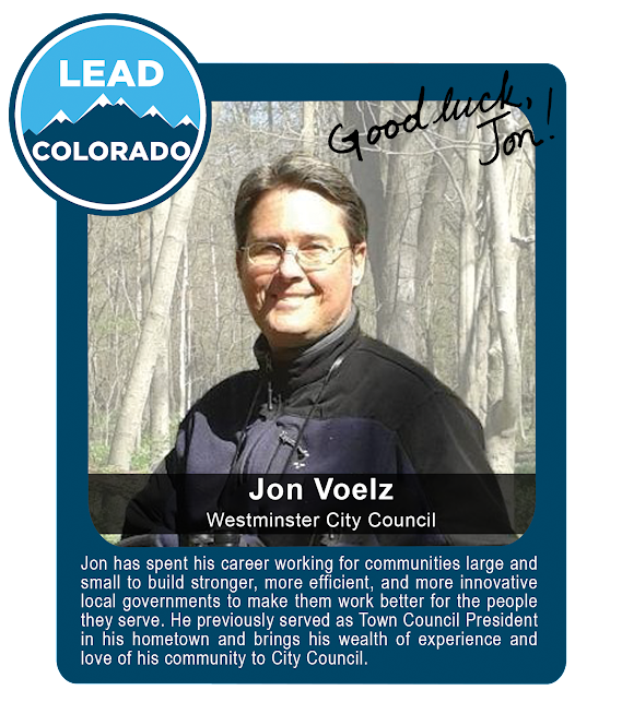 lead_colorado's tweet photo. Good luck to 2019 LEAD Candidate Training alum, Jon Voelz, who is running for Westminster City Council! #COPolitics #Election2021 #LEADCO

@jonvoelz_co https://t.co/C1GAD0OSOD
