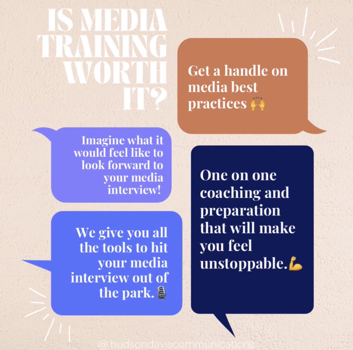 Hudson Davis Communications tweet media