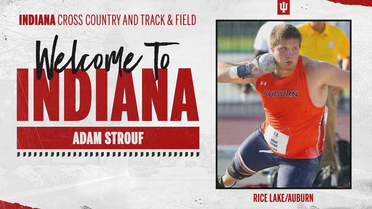 IndianaXCTF's tweet photo. Please welcome mid-year transfer Adam Strouf to the #IUTF family!

#GoIU⚪️🔴 https://t.co/vHPnJ6Rke3