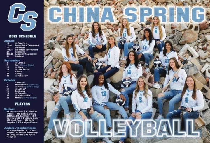 LWilcox2022's tweet photo. We are headed to Bi-District playoffs tonight against Center!  Let's get the job done! @ChinaSpringVol1 @Hillvball @Navarro_VB @TempleC_VB @VernonCollegeVB https://t.co/iDjXYF2HZL