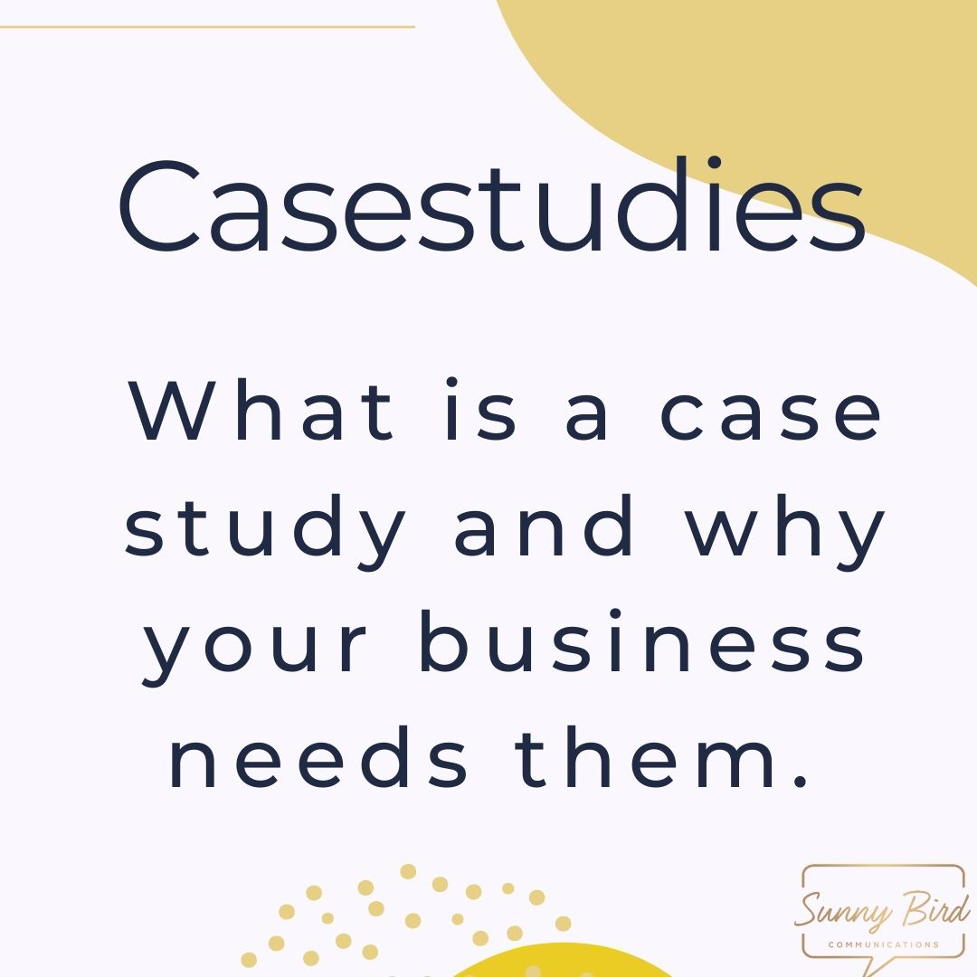 sunnybirdpr's tweet photo. ⭐️What is a case study and why your business needs them.⭐️
 
A case study is someone 👫 who has used your product or business and has given you permission to talk about their experience with others.
 
Using your own case studies is an excellent way of adding value to yo https://t.co/cXSMFdexZA