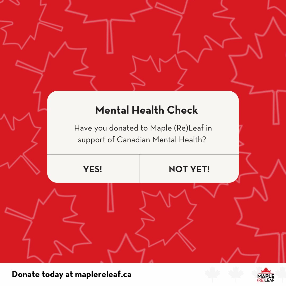maple_releaf's tweet photo. Head to the link in our bio to donate today! #IAmAMapleLeaf https://t.co/KP9I319WJg