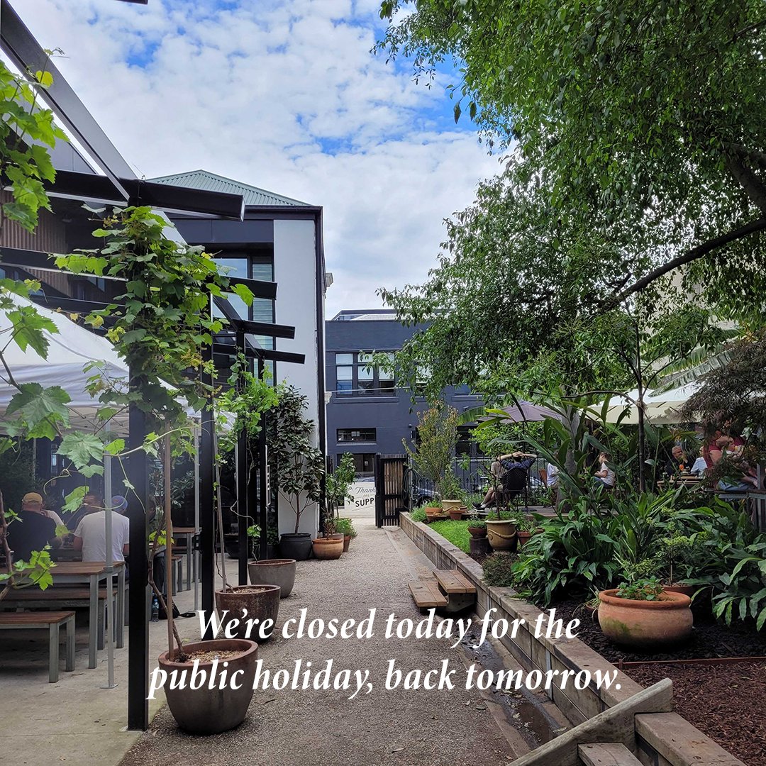 All of our cafes are closed today, but we'll be back to caffeinate you tomorrow, team STREAT.