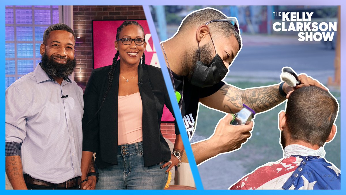 KellyClarksonTV's tweet photo. "Look Good. Feel Good. Be Inspired." That's the motto of Salvation Of Sorrows, aka S.O.S., a Philadelphia-based organization led by couple Abby and Chris that provides free haircuts to the homeless

WATCH: https://t.co/6ZoG6qq1De
#RadHumanHour https://t.co/79ZAiAA9RR