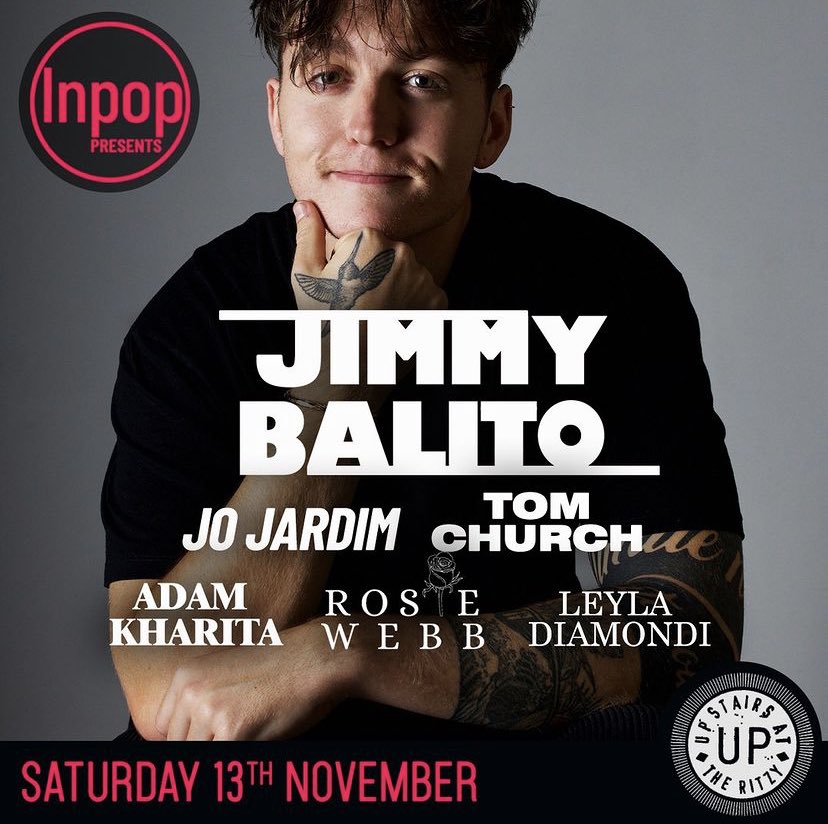 jimmybalito's tweet photo. Get your gig tickets for my stripped back headline show @UpstairsRitzy in BRIXTON on November 13th 

https://t.co/CwkynarLVN https://t.co/HozIcOl5TS