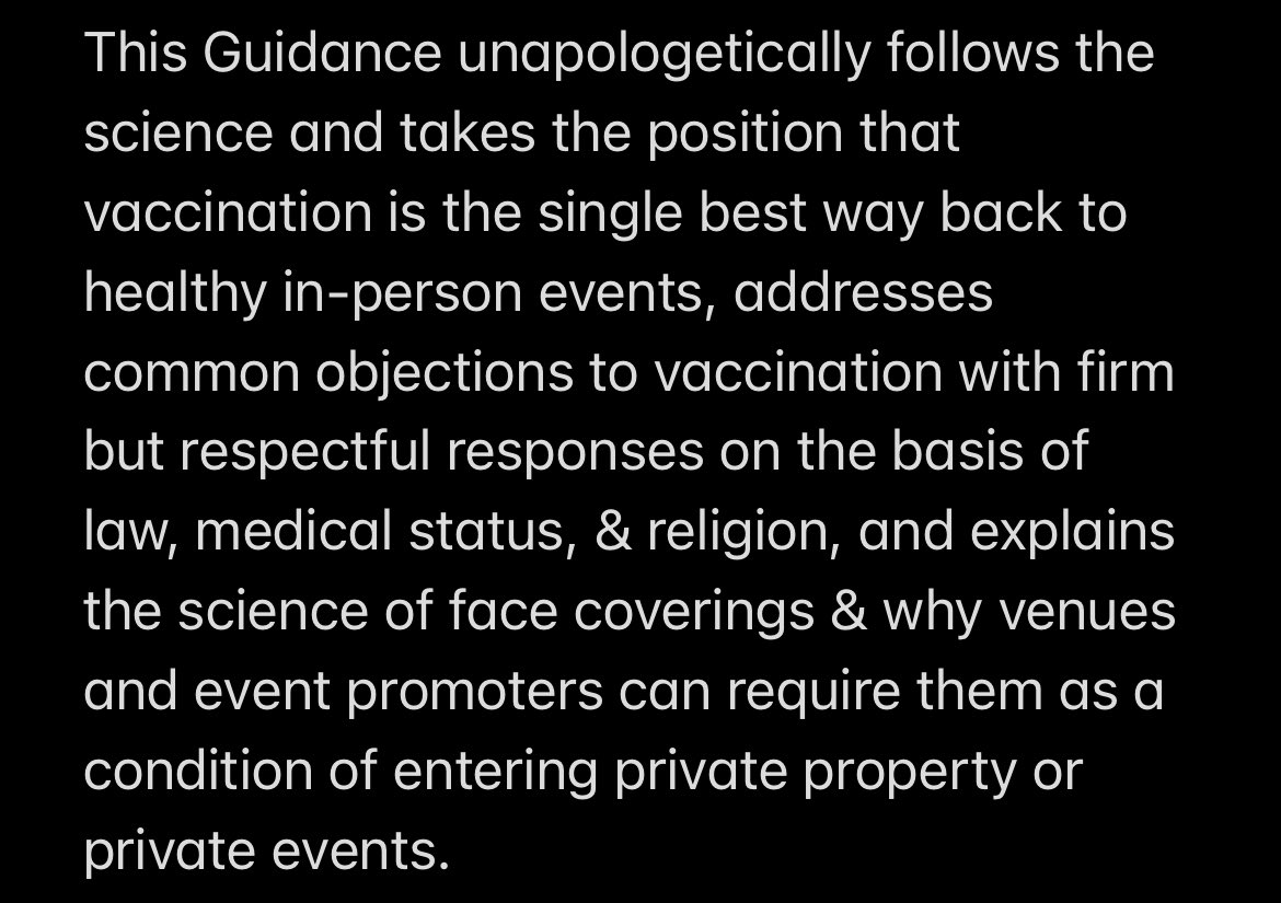 EventSafety4All's tweet photo. ICYMI: ESA released our latest Health and Safety Guidance for In-Person Events just a few weeks ago! 

Swipe to see our top three recommendations &amp; download the guide for free at https://t.co/f80xAeZ6WX. https://t.co/IWh4XUMd83