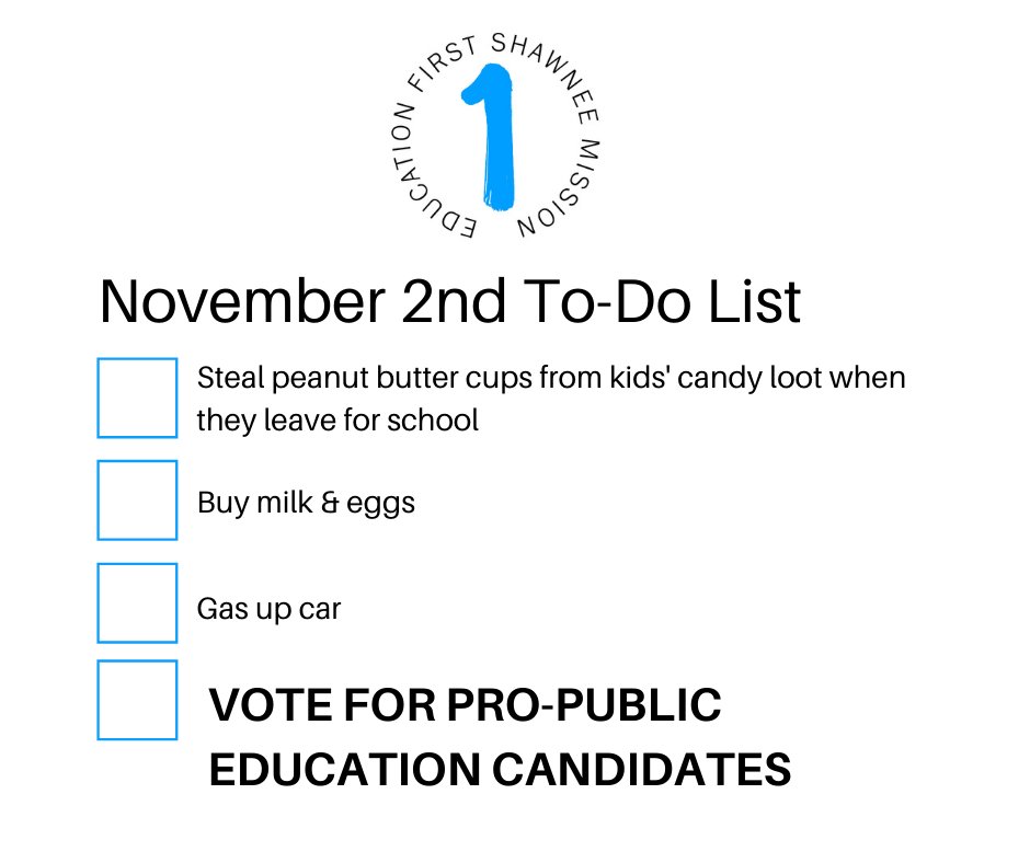 Tuesday is the day!!!! If you haven't voted yet, get your tushy over to your local polling place to make your voice heard!! What is your plan to vote on Tuesday 11/2??? Mark it in your calendar to make sure you don't forget! Polls close at 7:00 p.m. sharp!