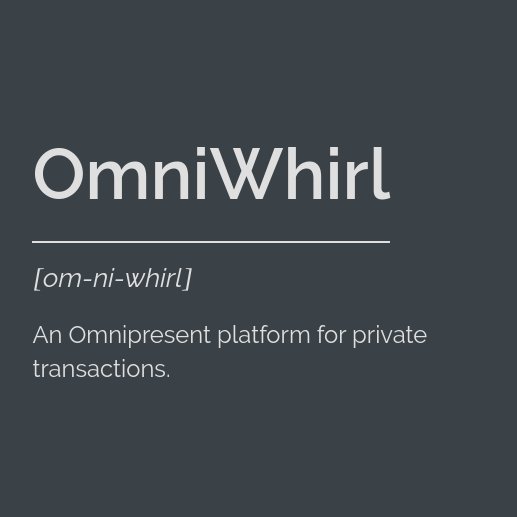 OmniWhirl's tweet photo. 𝐎𝐌•𝐍𝐈•𝐖𝐇𝐈𝐑𝐋 (𝐍𝐨𝐮𝐧)

𝘈𝘯 𝘖𝘮𝘯𝘪𝘱𝘳𝘦𝘴𝘦𝘯𝘵 𝘱𝘭𝘢𝘵𝘧𝘰𝘳𝘮 𝘧𝘰𝘳 𝘱𝘳𝘪𝘷𝘢𝘵𝘦 𝘵𝘳𝘢𝘯𝘴𝘢𝘤𝘵𝘪𝘰𝘯𝘴.

Time for simple, non-custodial multi-chain private transactions is now.

Brace yourselves. https://t.co/AEiiCiu9Io