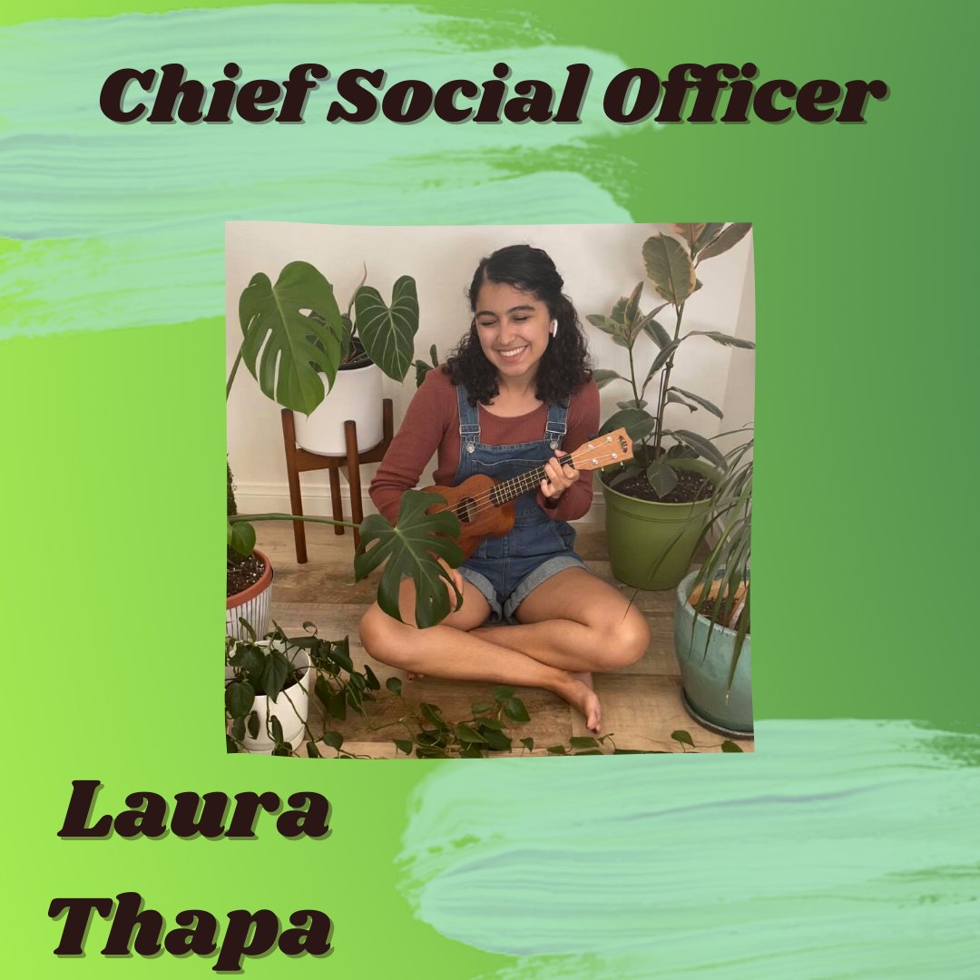 sgegatucla's tweet photo. Up next, let’s meet our Chief Social Officer: Laura Thapa!! 🌿🌿 Swipe left to see @wildfirebender's research interests! https://t.co/qtO2wDgpfr