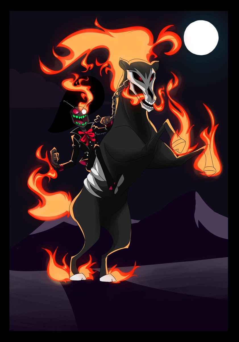 ToonsYunno's tweet image. Poco se habla de Black Hat como El Charro Negro
#Villainousfanart #Villanous #Villanos #BlackHat