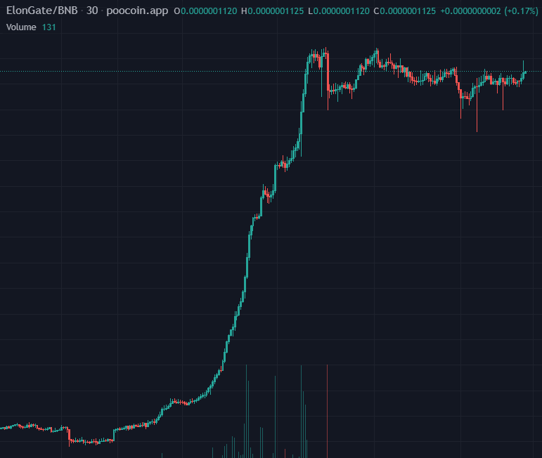 Now that's a bull flag about to pump beautifully. #ELONGATE