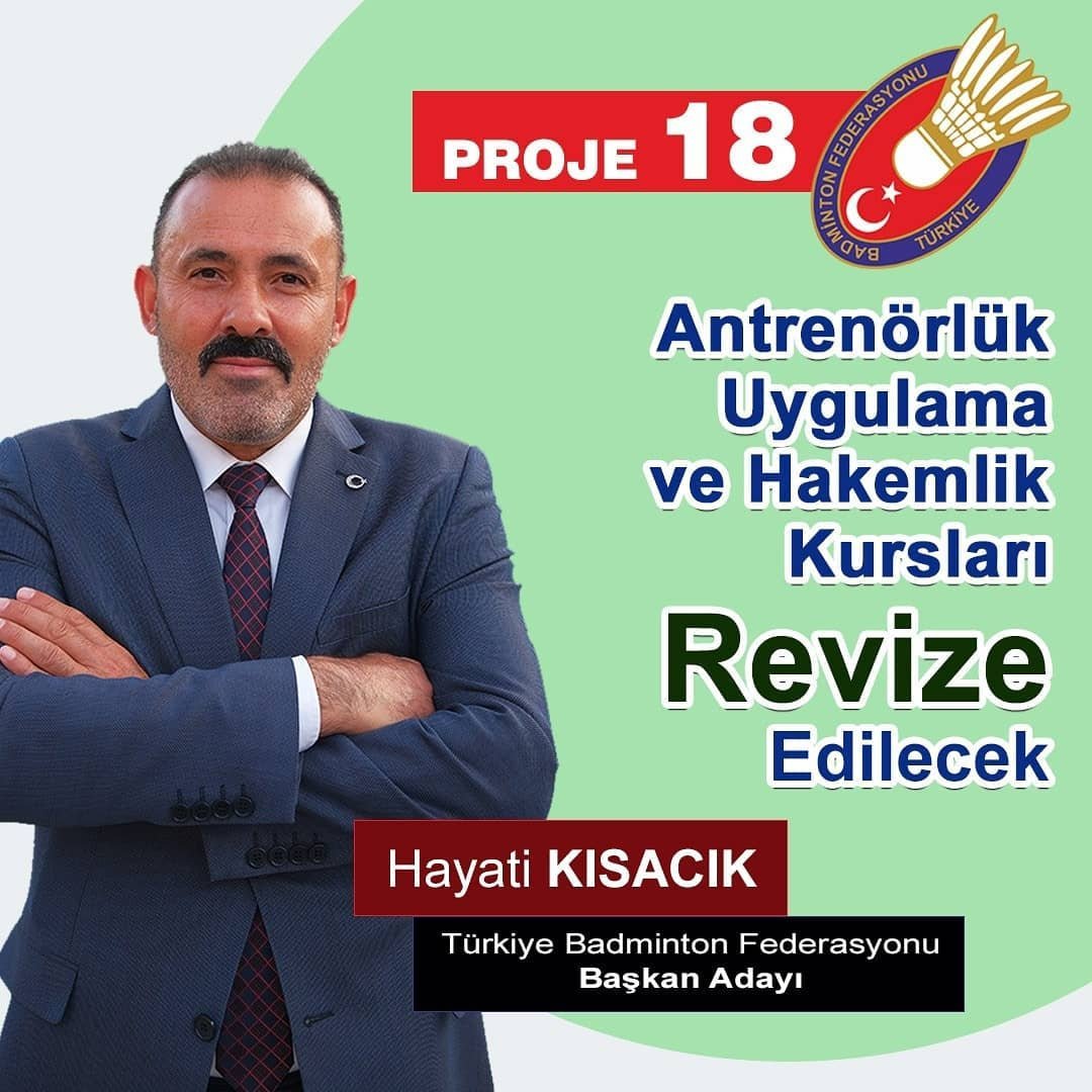 Ülkemizde Badmintonun hak ettiği değerlere ulaşabilmesi için 

#BadmintonaHayatiÇözüm