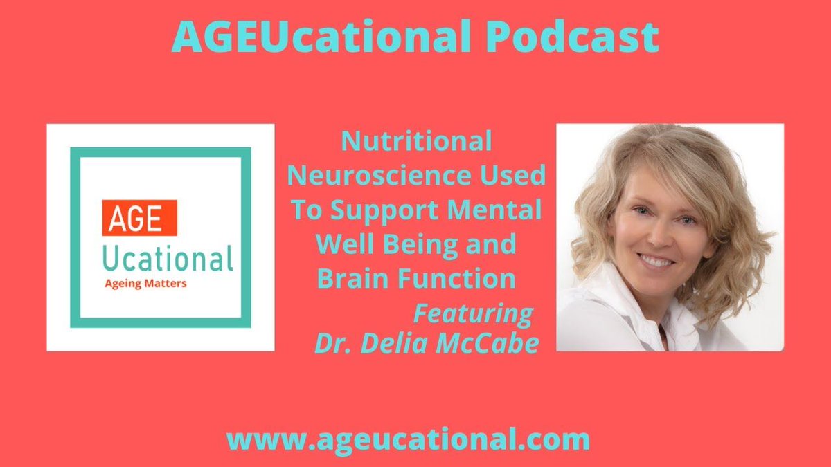 ageucational's tweet photo. "I suggest elderly people even start playing...with their grandchildren...stimulating brain activity, which is what we want." ~ Dr. Delia McCabe

Watch full episode
https://t.co/kfUWZ5jRfO…

@L_BrighterYou
#ageucational
#lighterbrighteryou
#deliamccabe
#brain
#aging
#nutrition https://t.co/ajOoD5iJzy