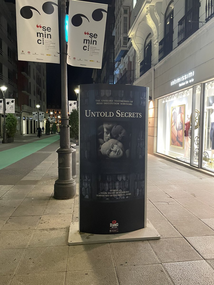 teresafilmmaker's tweet photo. Very grateful to #Seminci for allowing us to present #UntoldSecrets this so censored documentary in Ireland. Thank you for the nomination for best documentary @IFTN @SEMINCI @GalwayCityFilm @screenproducers @liamneeson4all @WFTIreland @tuambabies @rte @RyanTubridyShow https://t.co/tbLQQVBTQ2