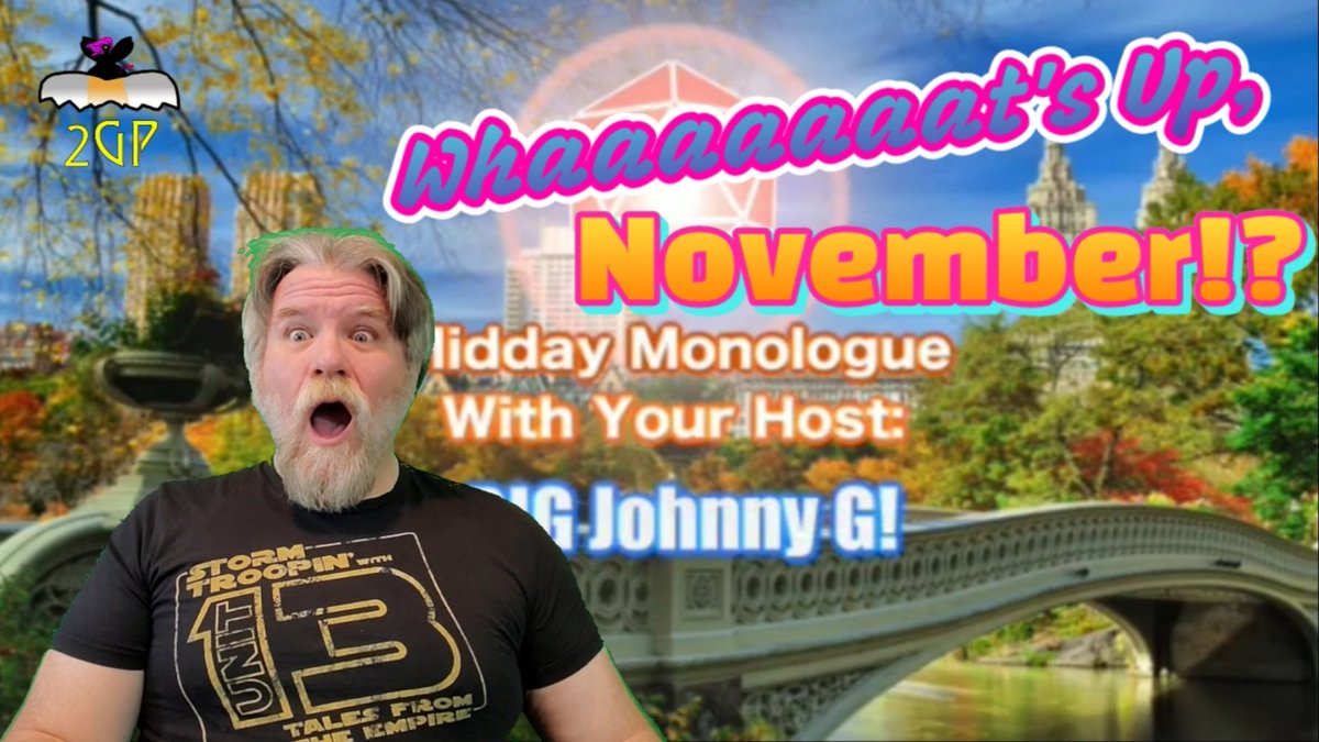 TwoGunPixie's tweet photo. What is in store for this month and what games does @TwoGunPixie have filmed and in the can for November? Let's find out!
#Subscribe and never miss our new daily videos again!
https://t.co/OAKSIpvYJy
#2GP #LegendaryGaming #TabletopAdventure #Born2Game #Gamer4Life #Boardgame #RT https://t.co/N06hSLG3Ga