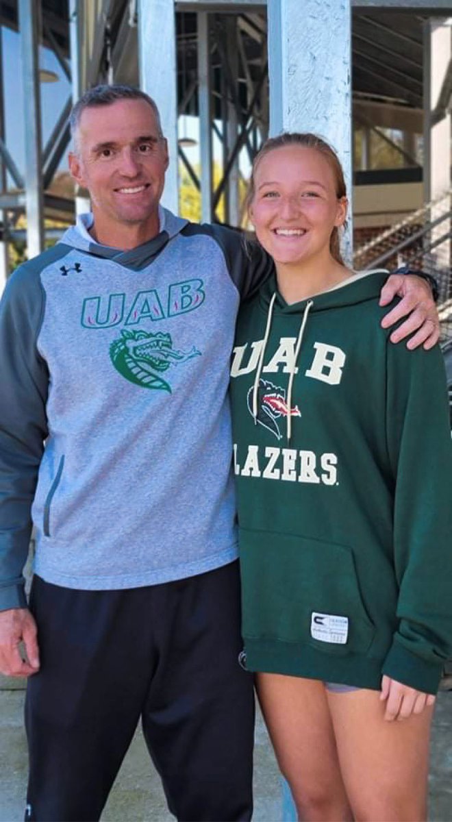 AjKramer2023's tweet photo. I have decided to further my Academic and Softball career at the University of Alabama at Birmingham. I would like to thank my parents, coaches, and teammates for all the sacrafices they have made for me. I can’t wait to be a Blazer!!! Go Blazers https://t.co/zlT0ub3xYK