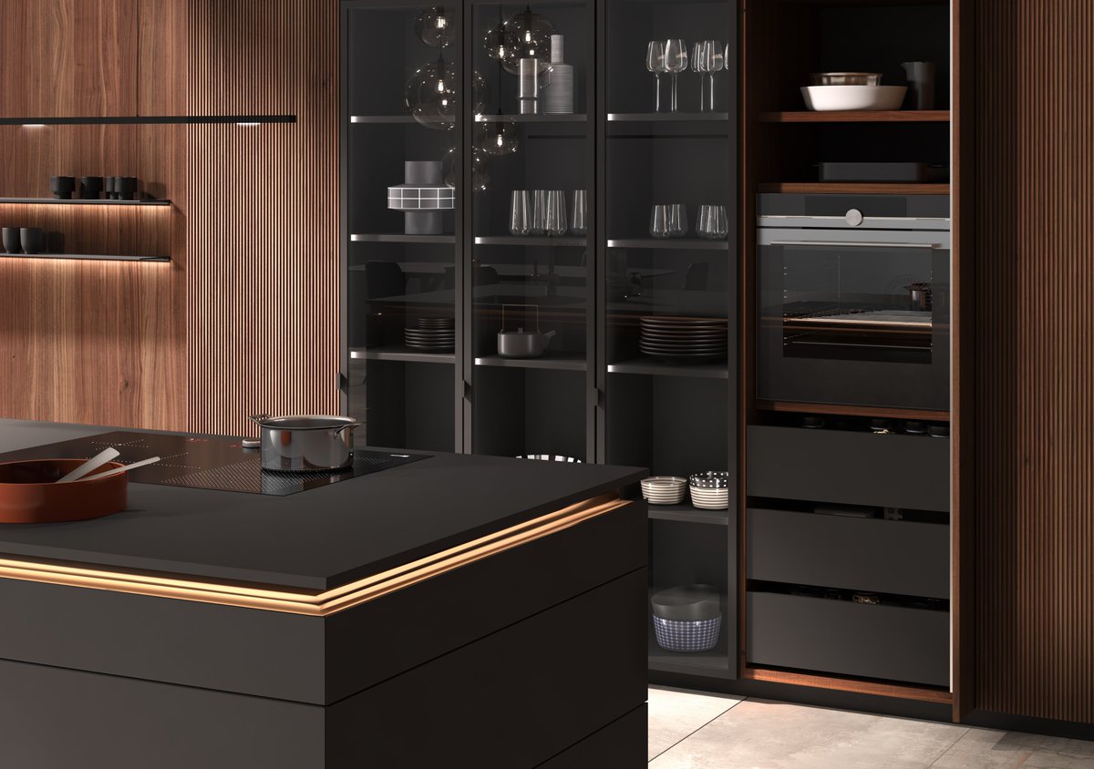KubeKitchens_UK's tweet photo. Dark door fronts coupled with warm wood veneers are popular choices with our customers at Kube.
https://t.co/RuJeVVq6NS
#colourtrends #kitchencolours #kitchendesign #kubekitchens #leighonsea #upminster https://t.co/JKtQv3Vqjq