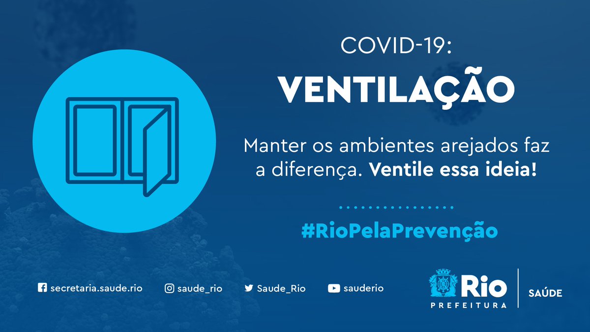 Saude_Rio's tweet photo. Abra a janela! Quando você mantém os ambientes bem ventilados, você limita a propagação de doenças virais transmitidas pelo ar, como a covid-19.

Ventile essa ideia!

#RioPelaPrevenção @Prefeitura_Rio https://t.co/peNVqujm4A